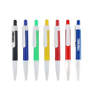 Plastic Click Ballpoint Pen 8