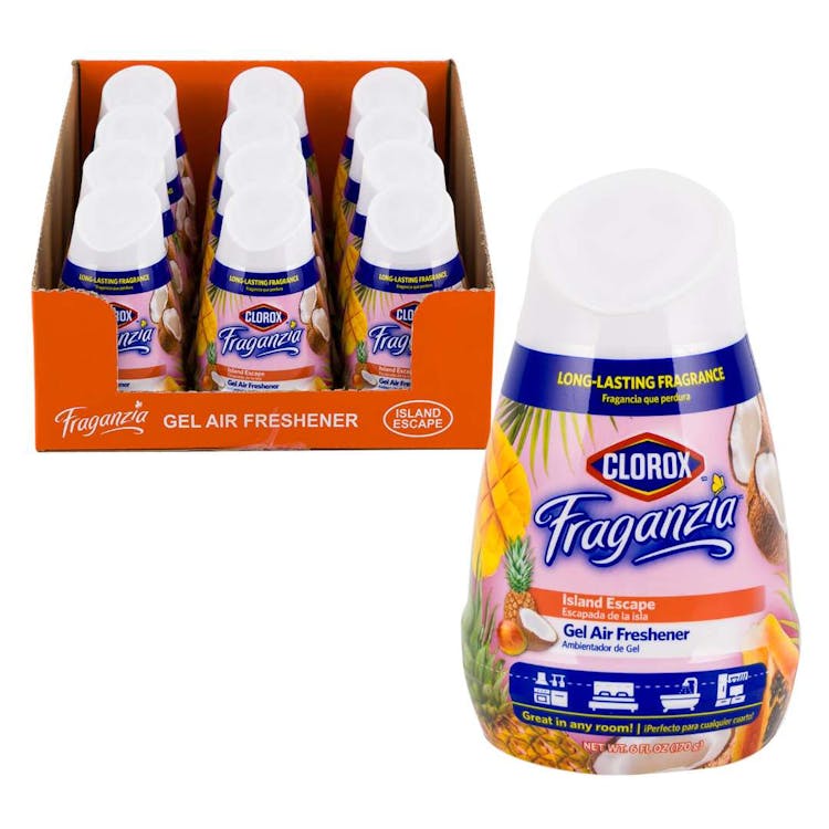 Clorox Fraganzia Gel Air Fresher Island Escape 6oz 1
