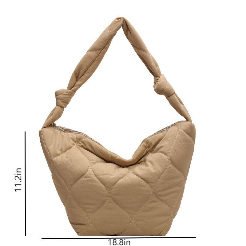 Stylish Embroidered Nylon Shoulder Bag 3