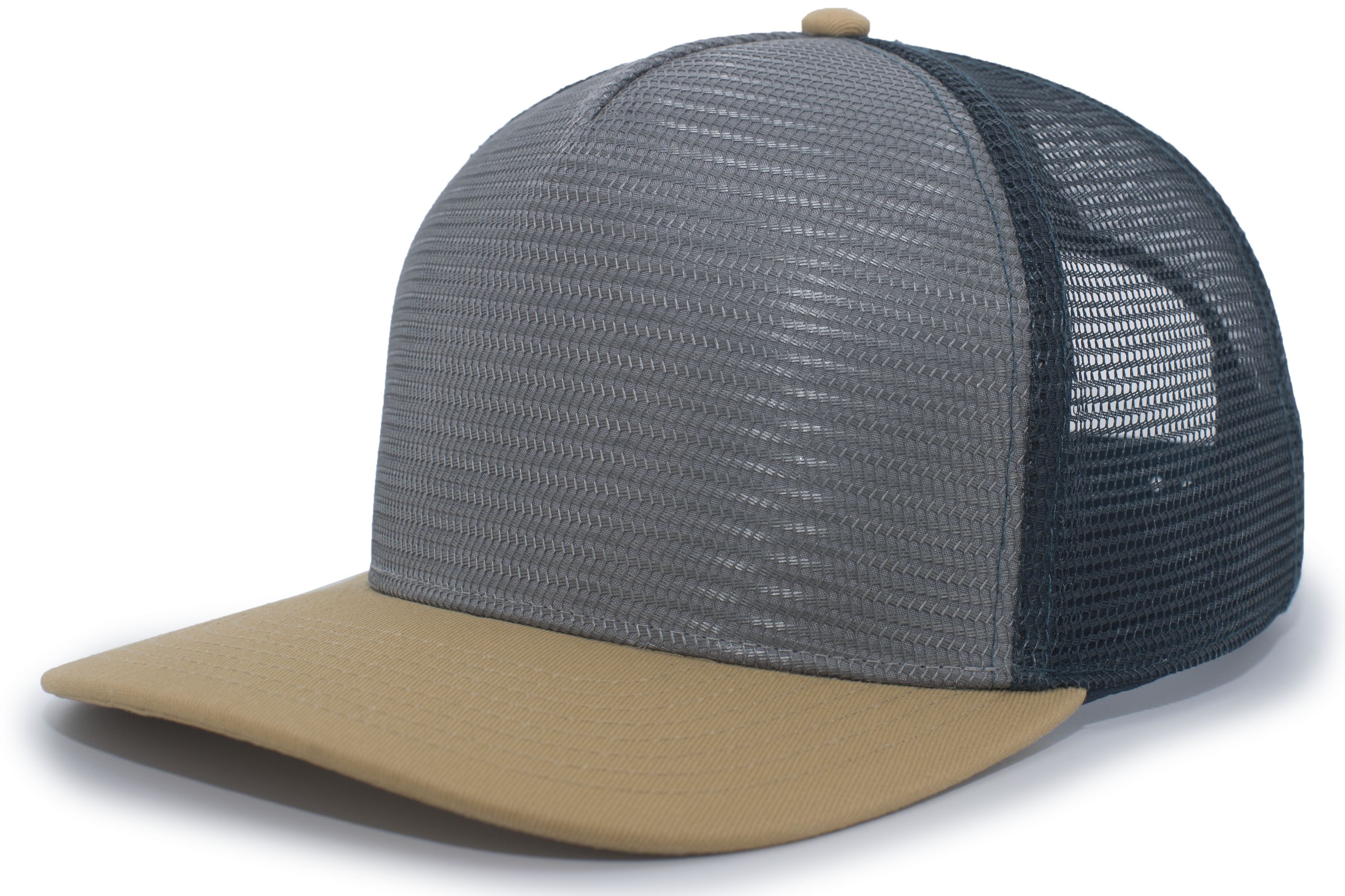 5-Panel Mesh Overlay Trucker Snapback 10