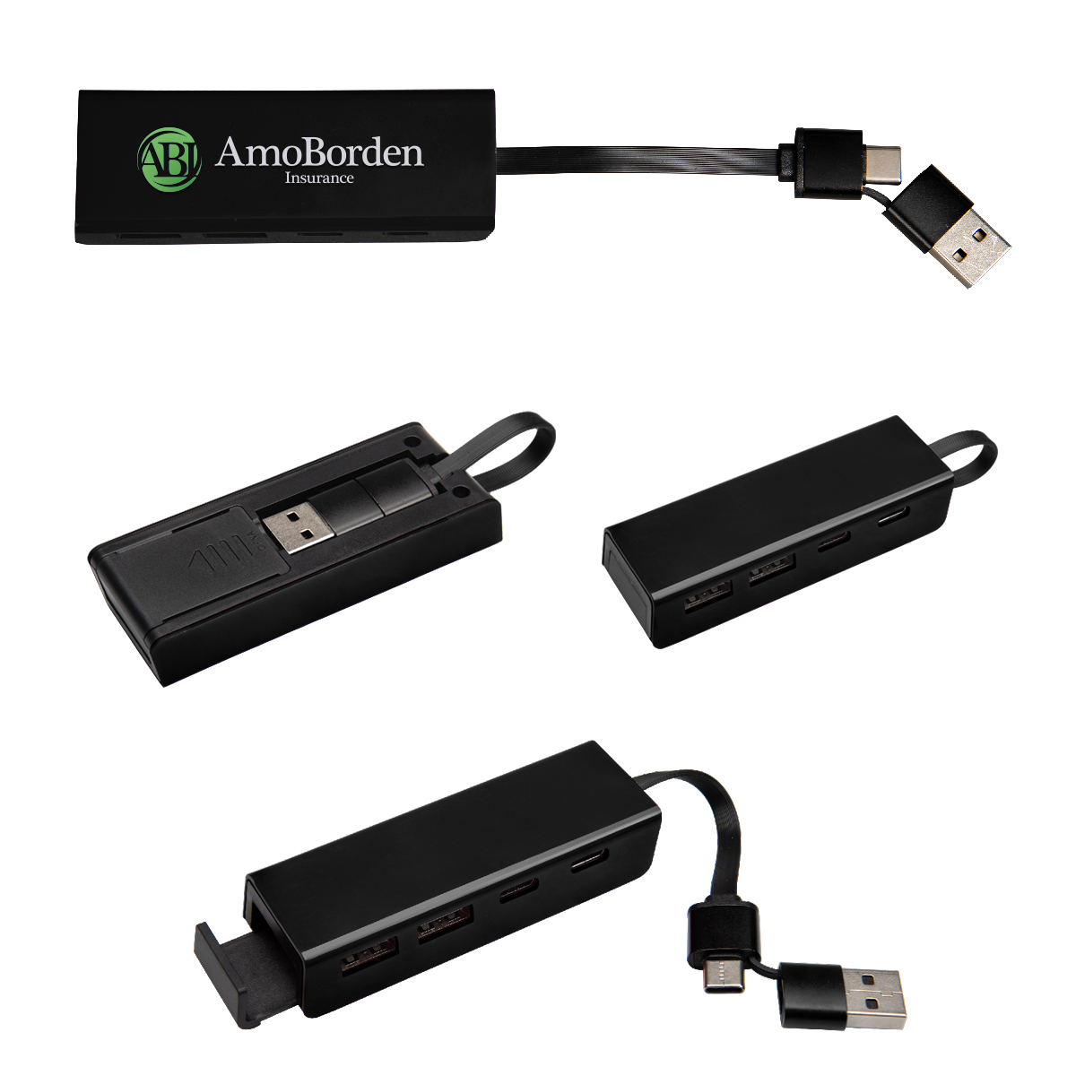 RABS Type-C & USB Hub With Phone Stand 8