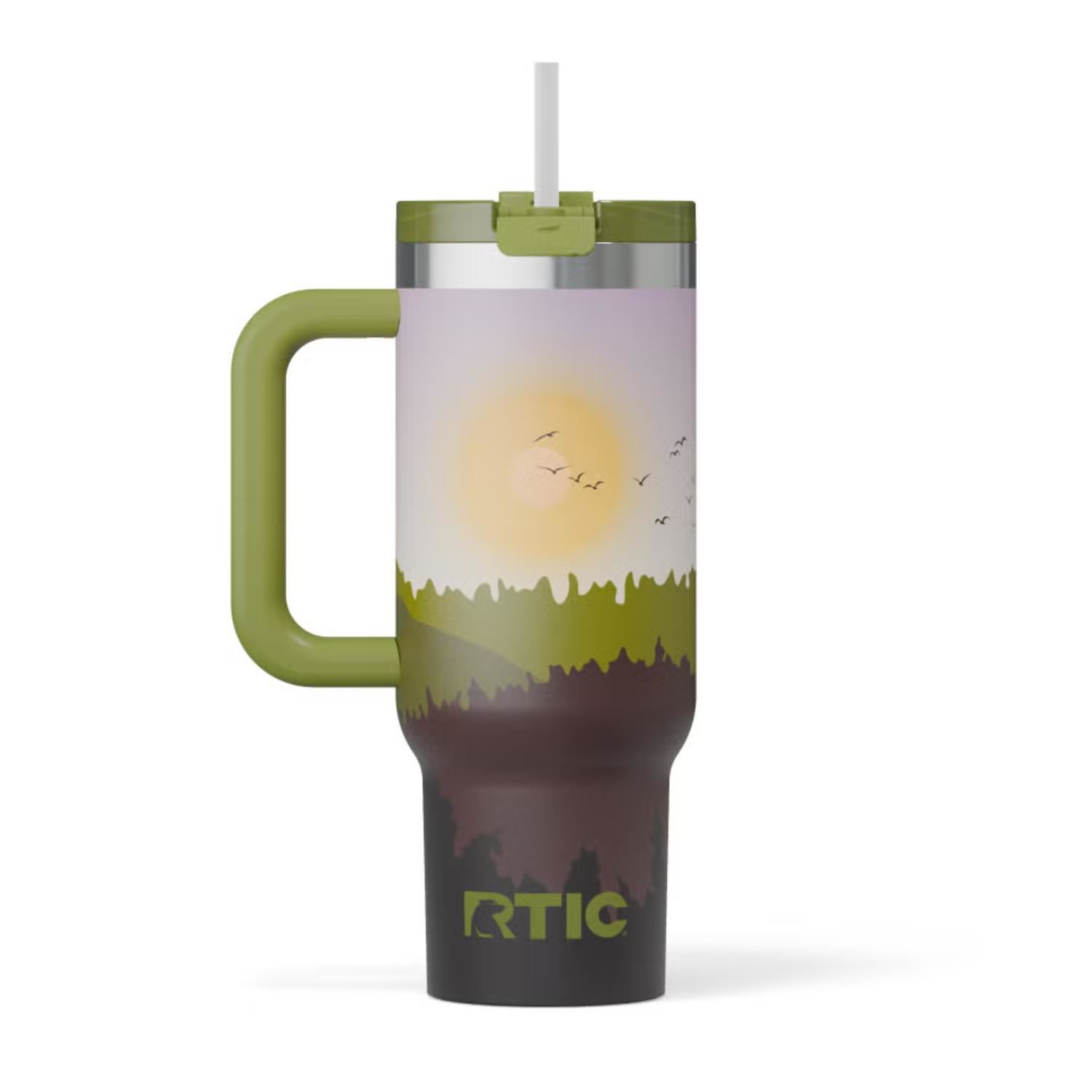 Sunny Summer 30 oz RTIC® Road Trip Tumbler with Handle 2