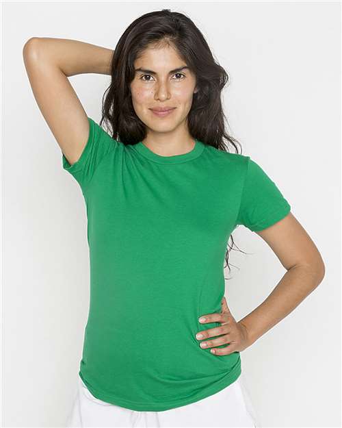 Women's USA-Made Fine Jersey T-Shirt - 21002 5