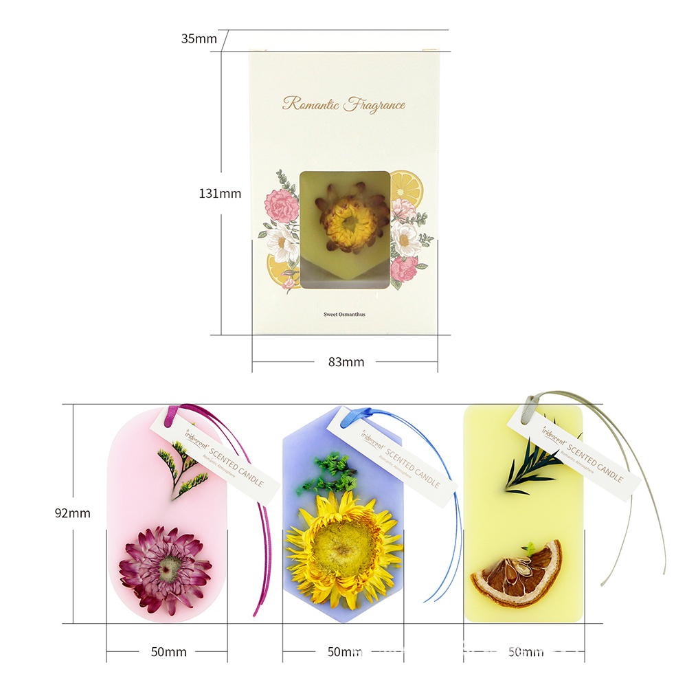 Dried Flower Scented Wax Pendant 4