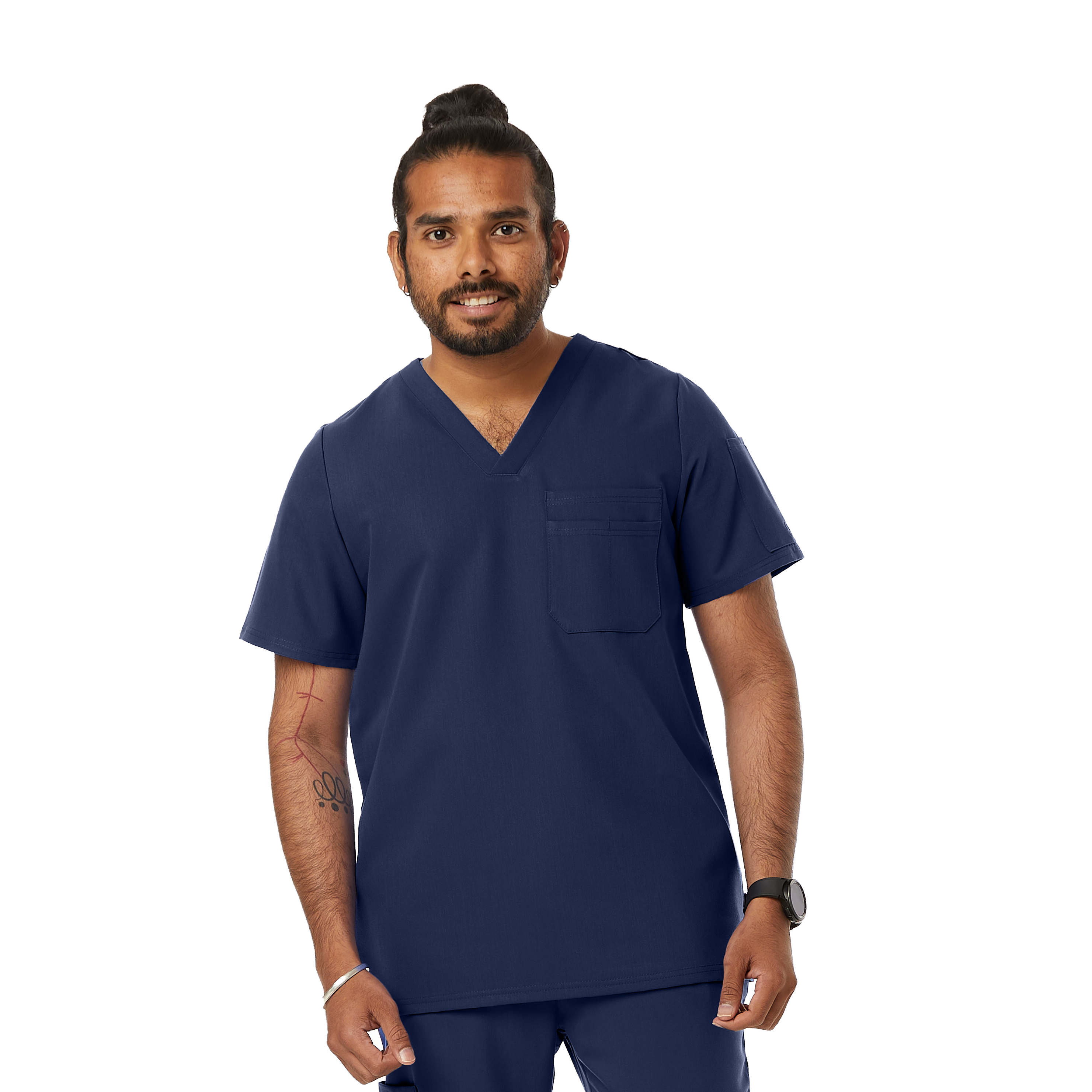 Mens WYND Tuckable Scrub Top 9