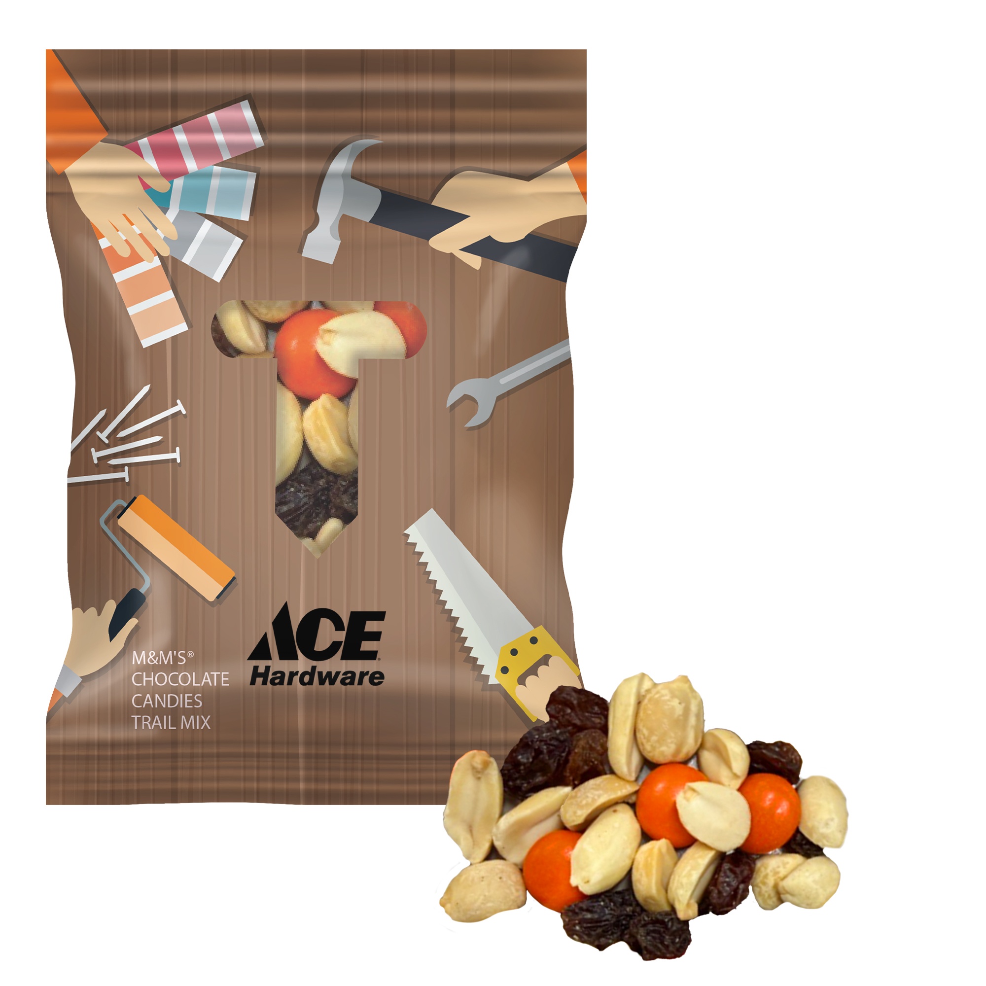 2oz Full Color Digibag with Color Choice M&M'S Trail Mix 17