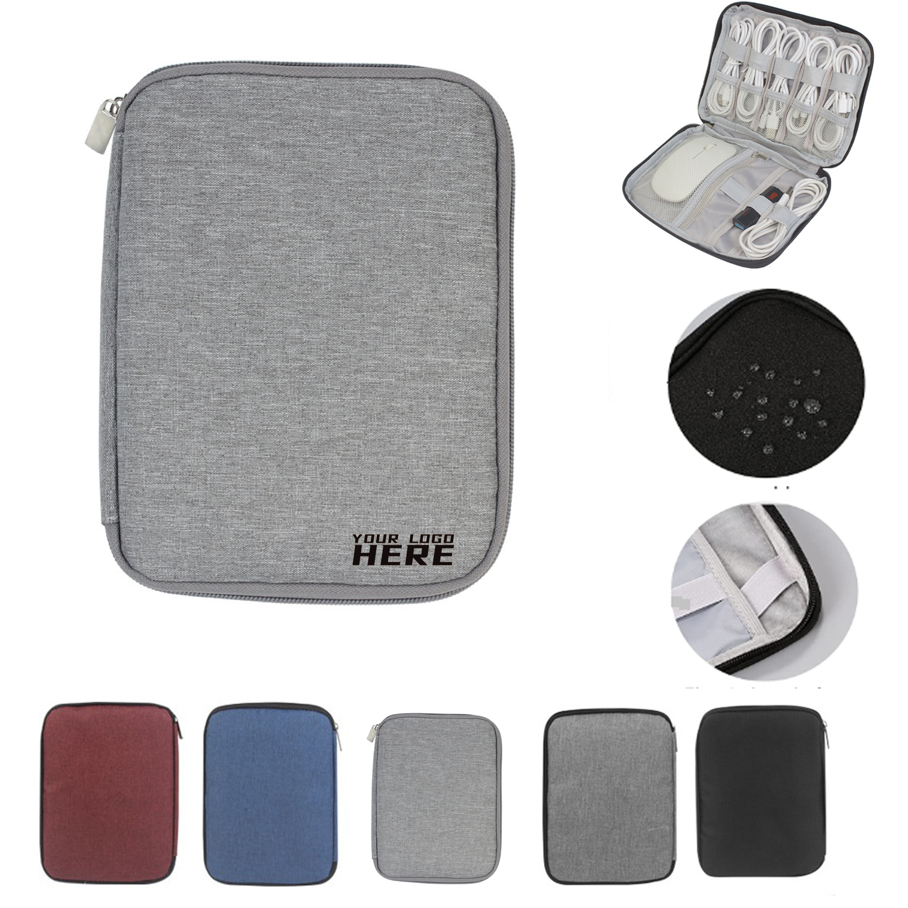 Travel Electronic Accessories Organizer Bag 2