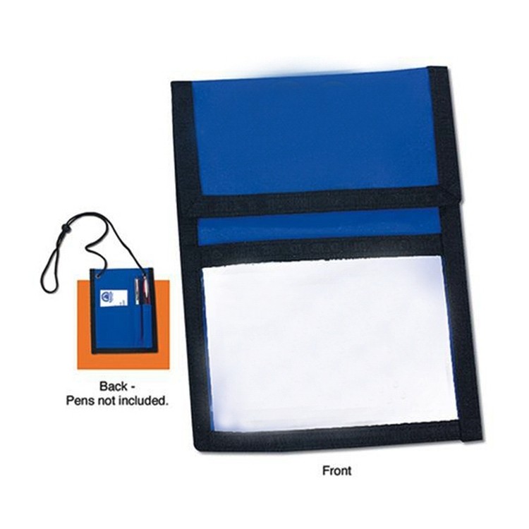 Nylon Neck Wallet Custom Badge Holder 2