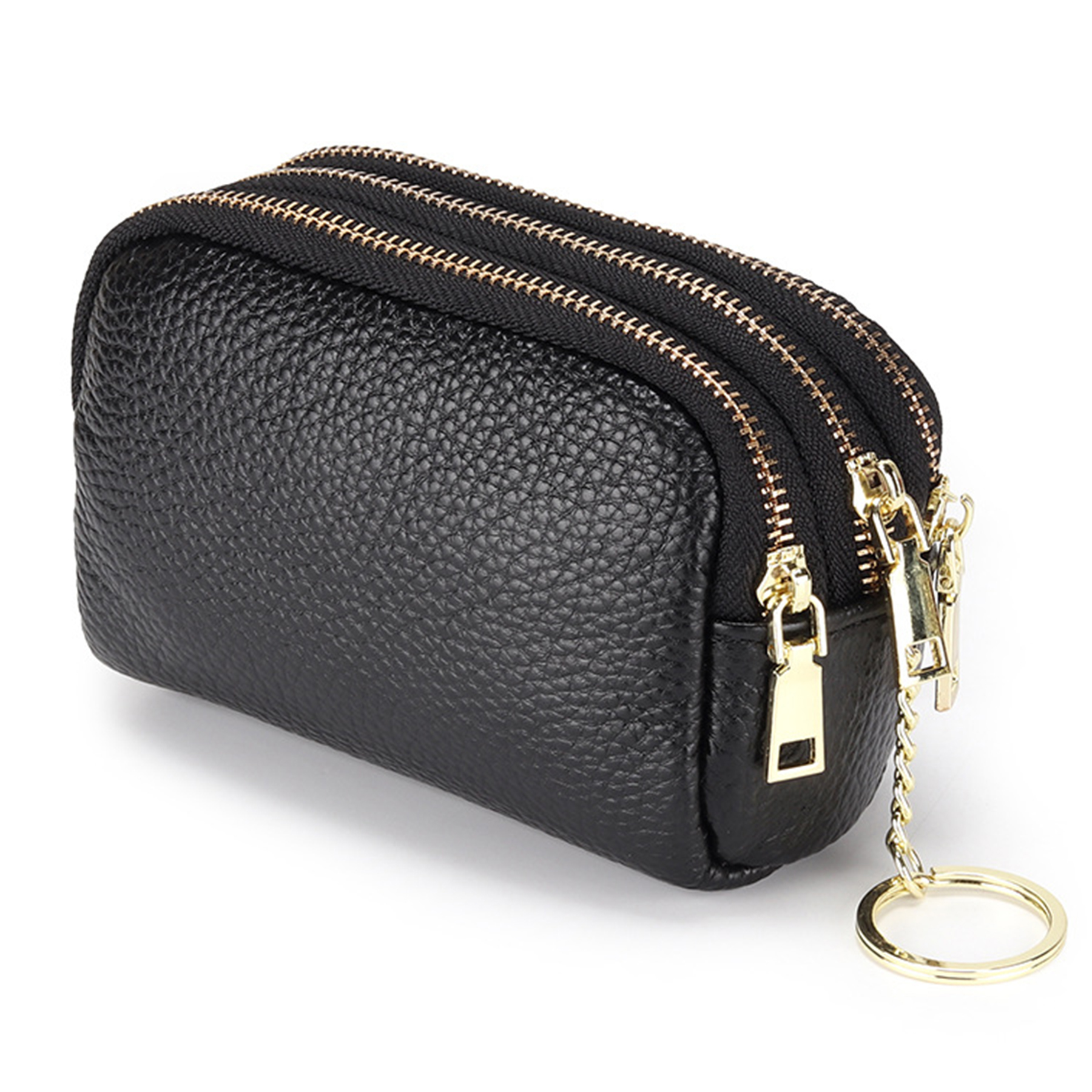 Genuine Leather Small multi-function key coin purse 8