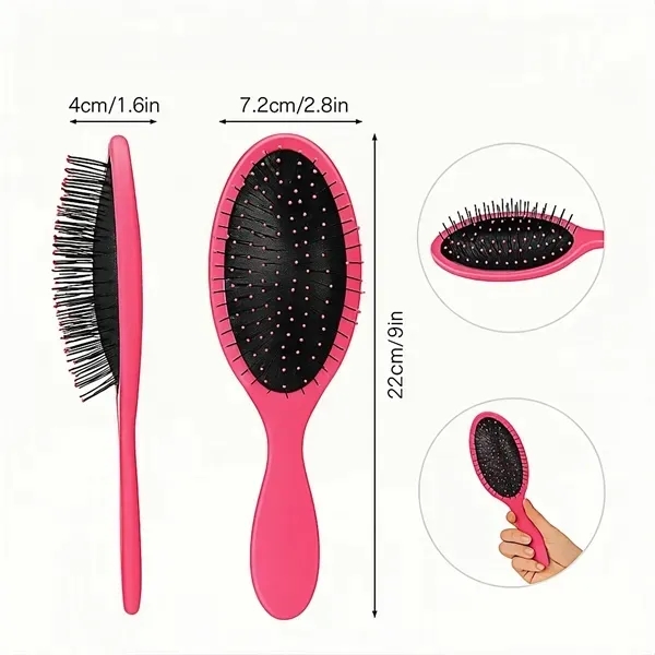 Detangler Hair Brush - Wet & Dry Use 3
