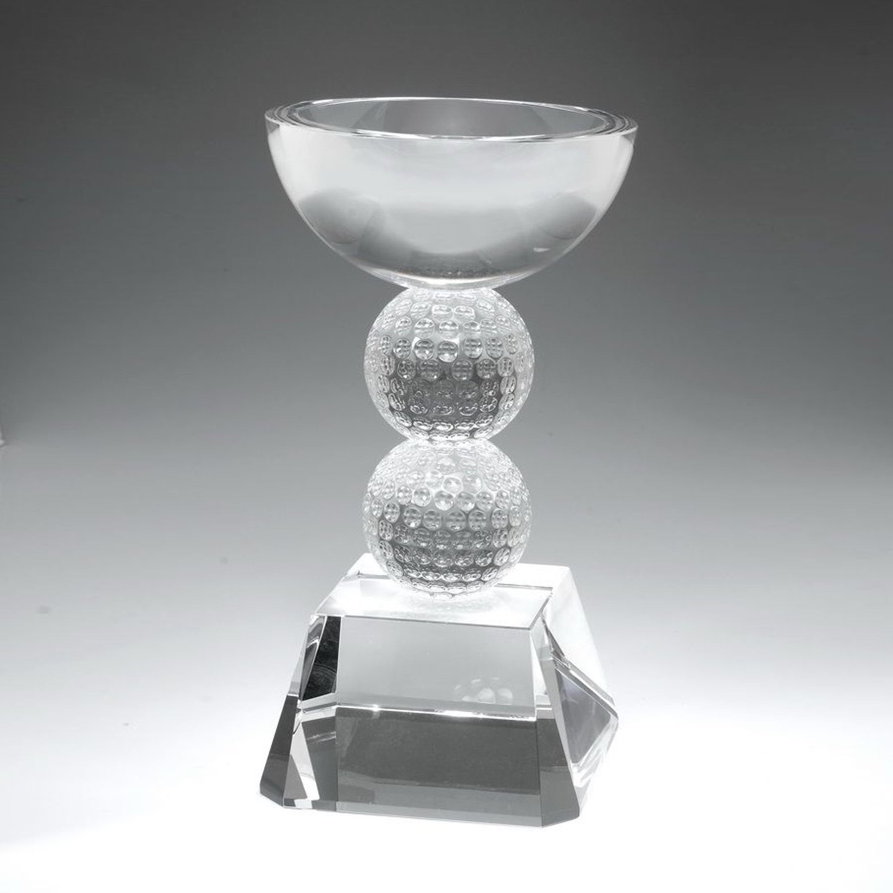 9" Crystal Award - Golf Chalice_D467CA 3
