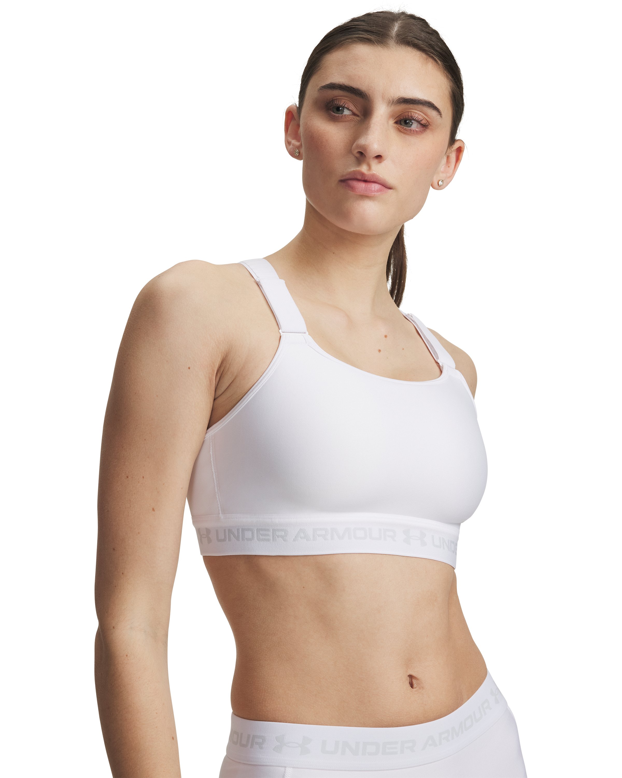 HeatGear Crossback High Women's Sports Bra 4