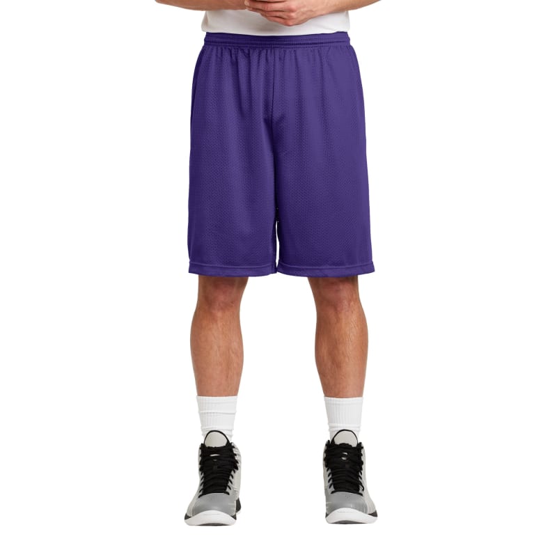 Sport-Tek Long PosiCharge Classic Mesh Short. 33
