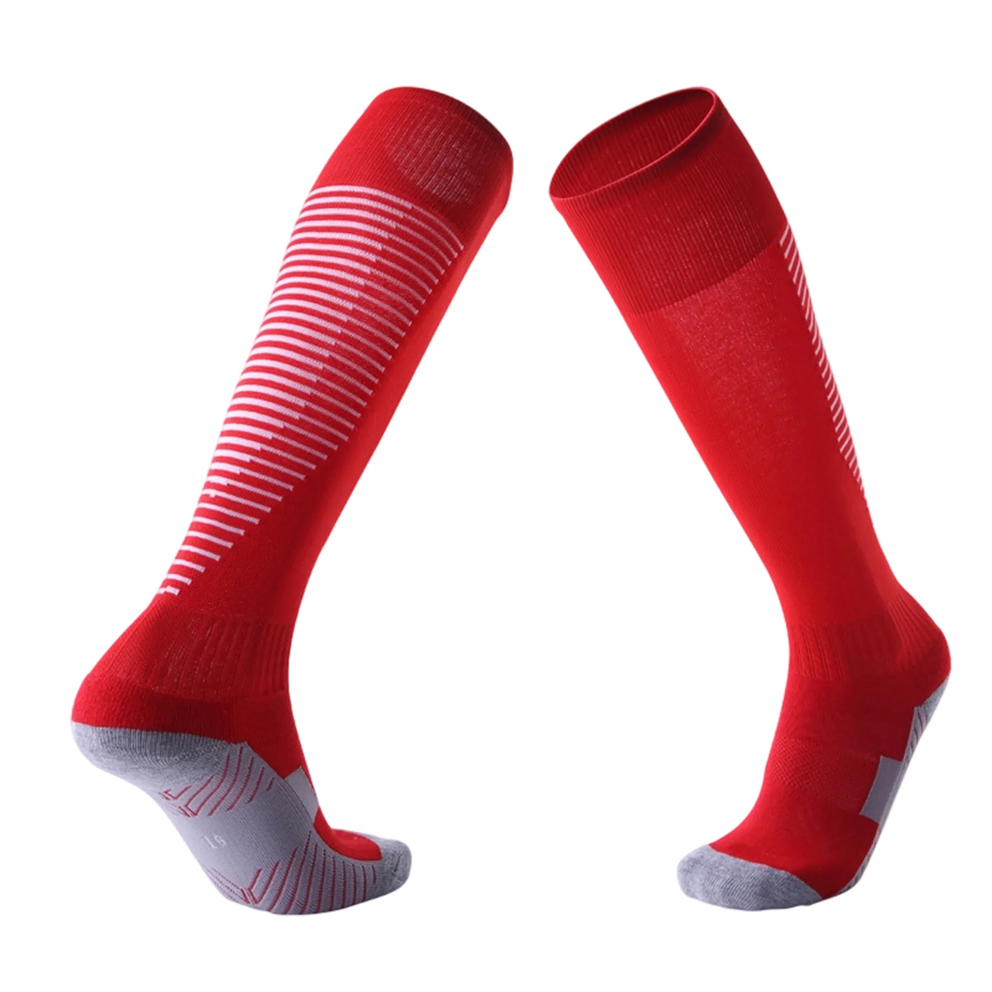 Professional Knee-High Soccer Socks with Cushioning 2