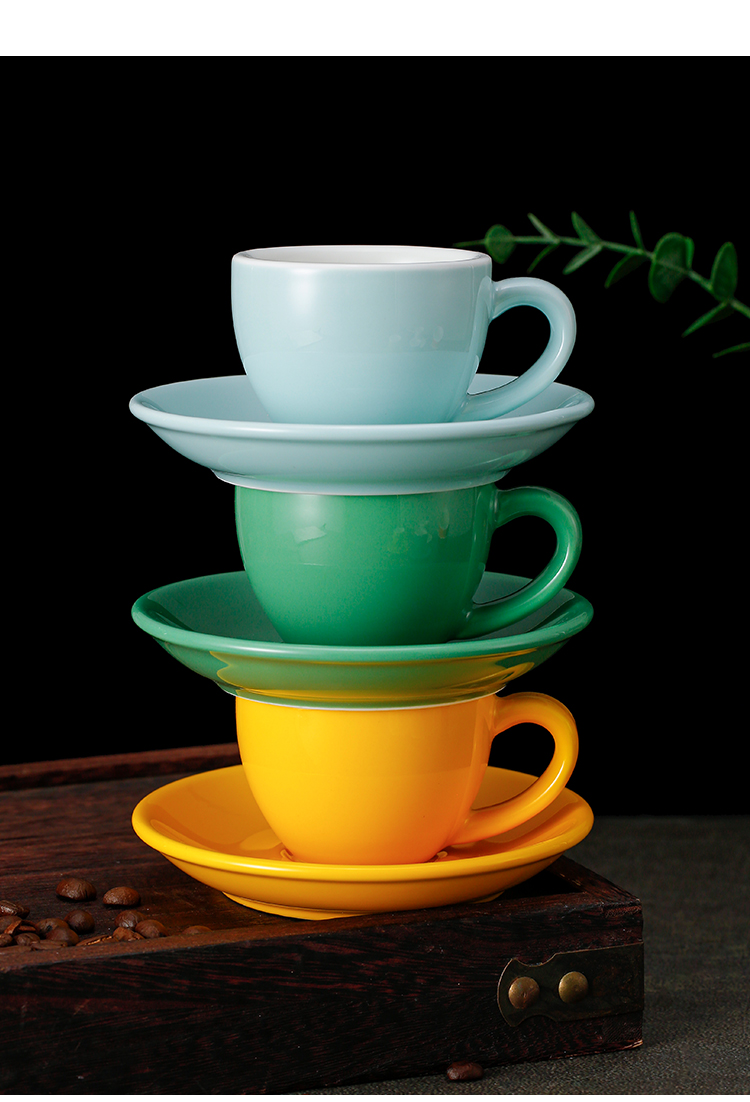 Ceramic 3 OZ Espresso Cups 4