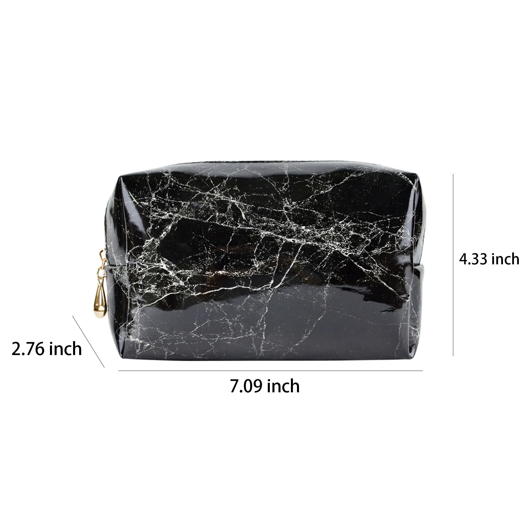 Pu Waterproof Travel Cosmetic Bag 3
