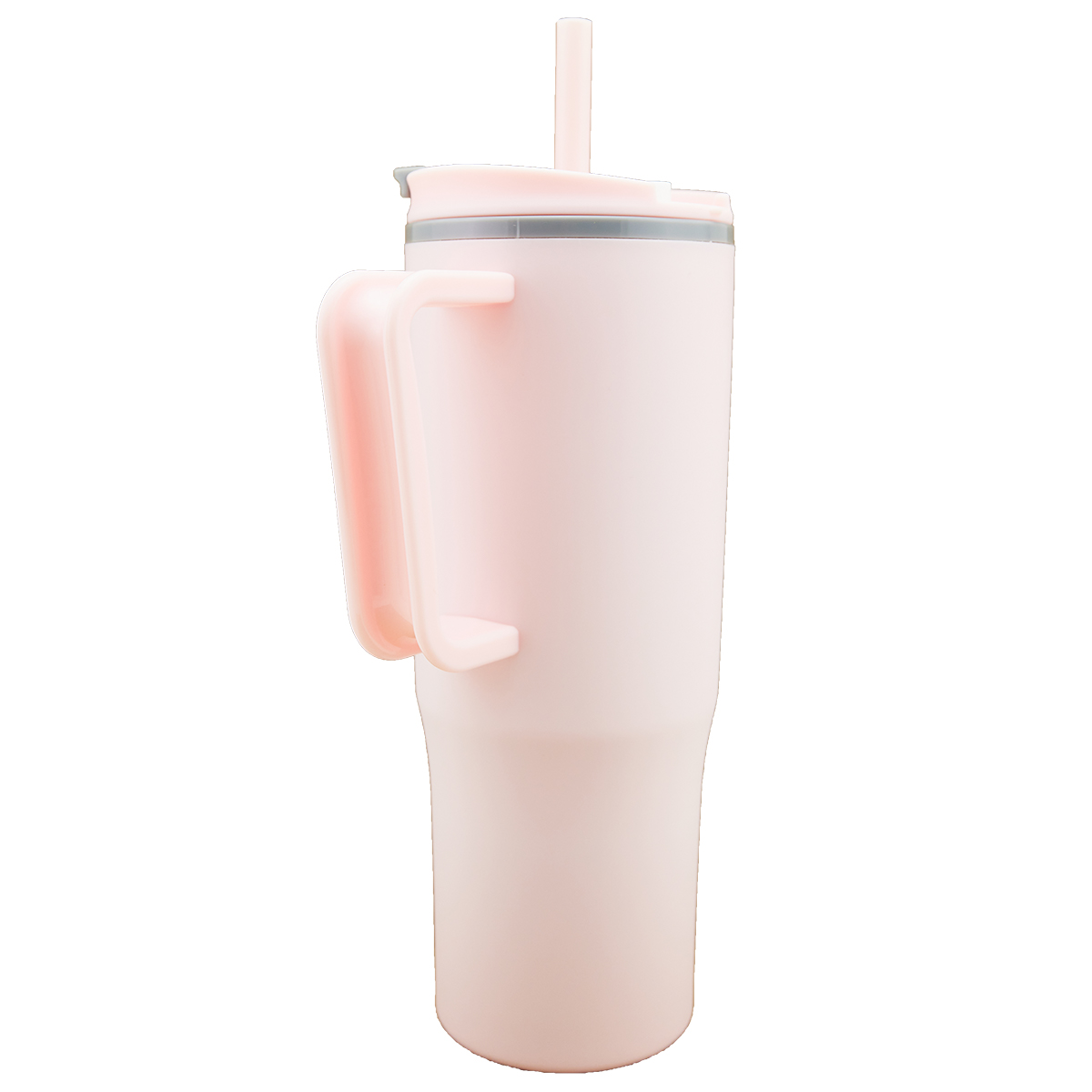 Voyager 30 Oz. Travel Tumbler w/Handle & Straw 8