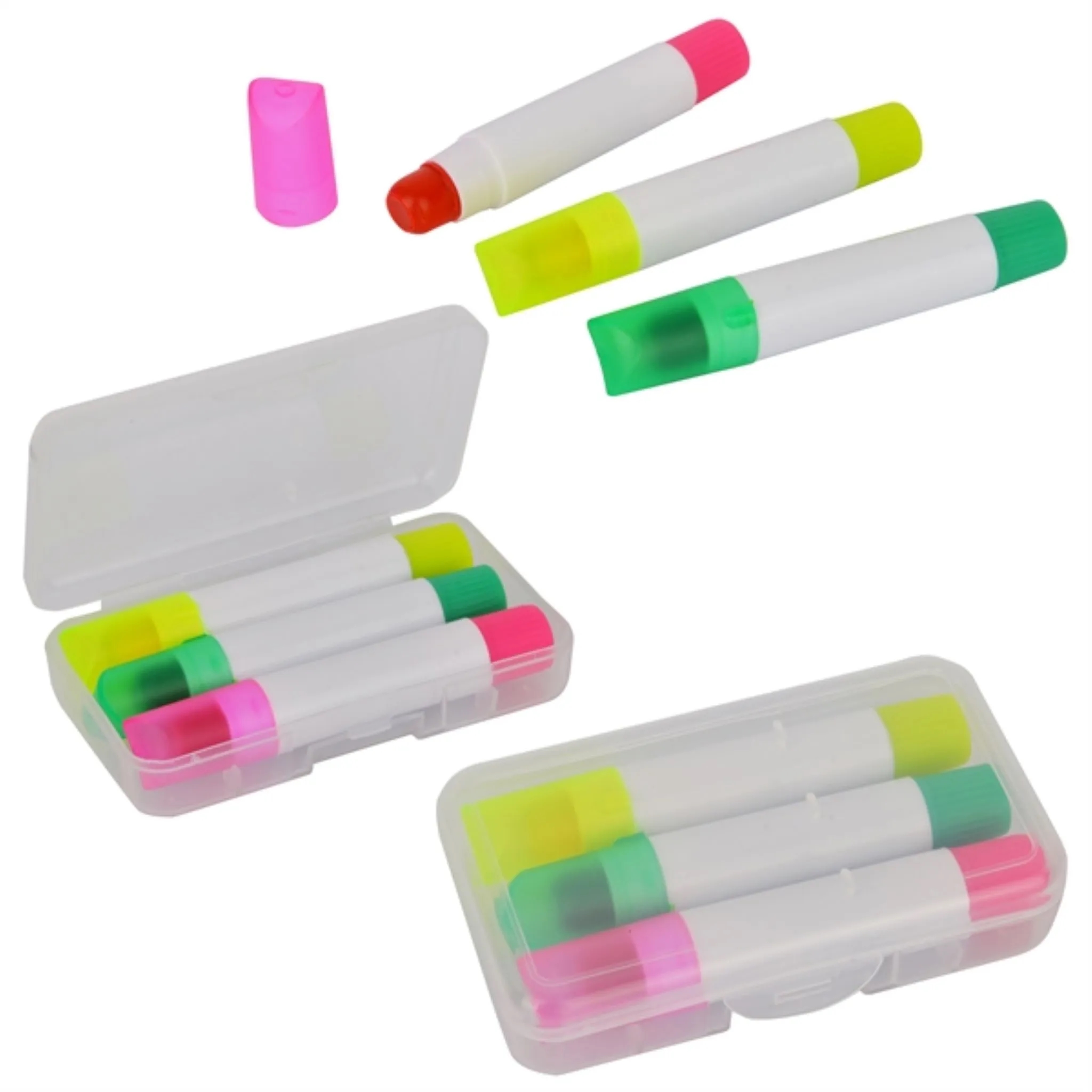 3pc Gel Highlighter Set with Case 3