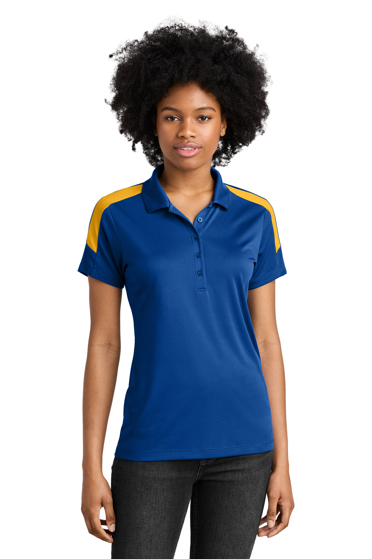 Sport-Tek Women's Competitor United Polo LST104 7