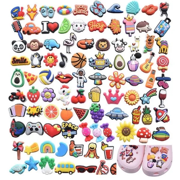 Waterproof PVC Shoe Charms 2
