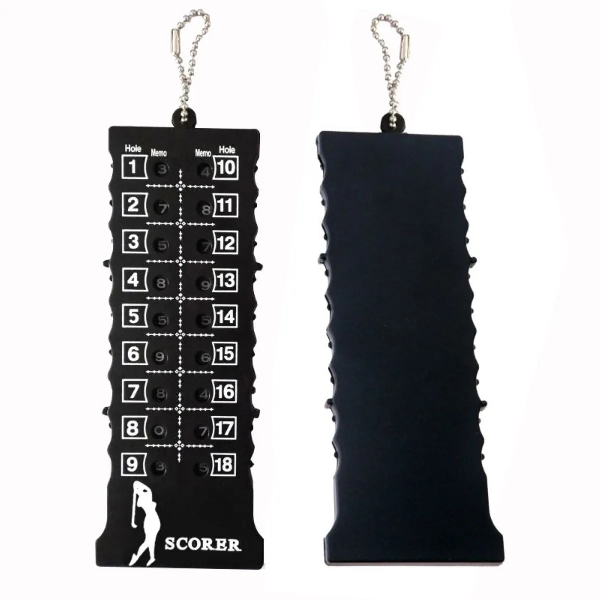 18-Hole Golf Scorecard Shot Counter Accessory 3