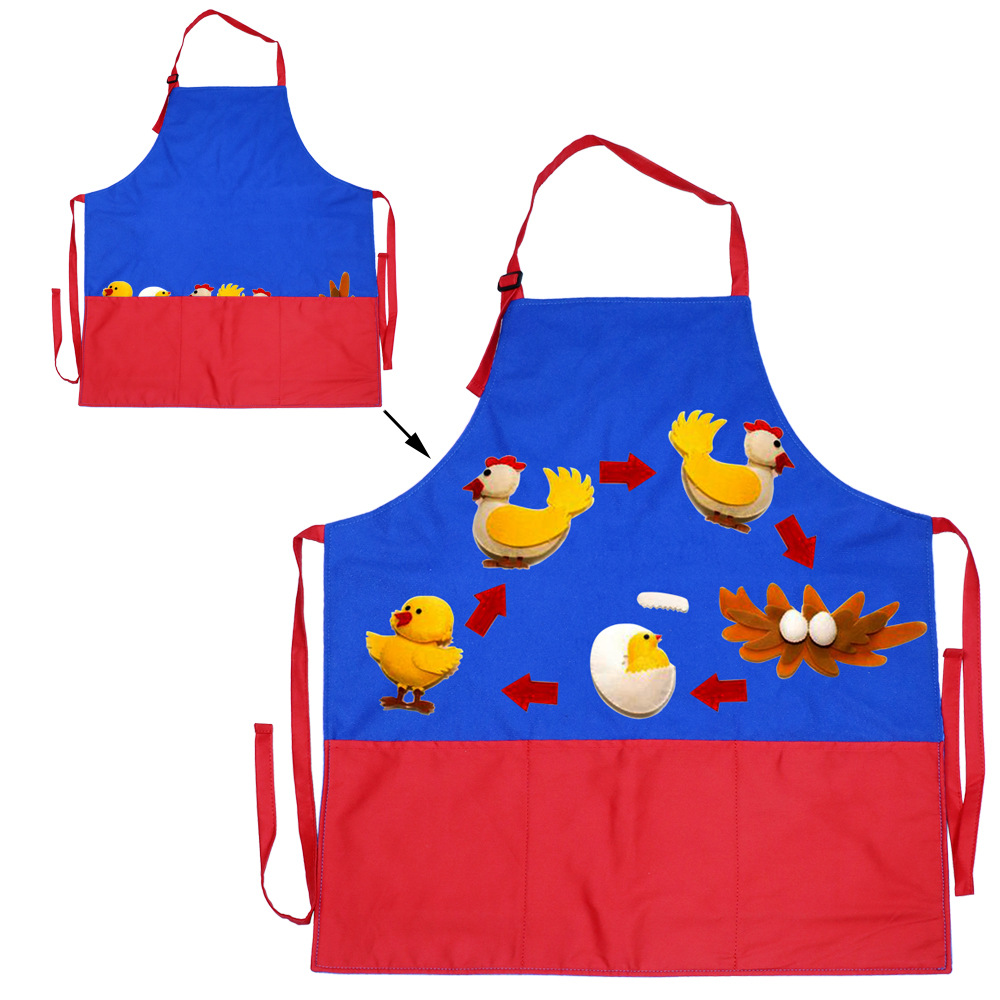 Teachers Apron with Pockets DIY Story Teaching Apron 2