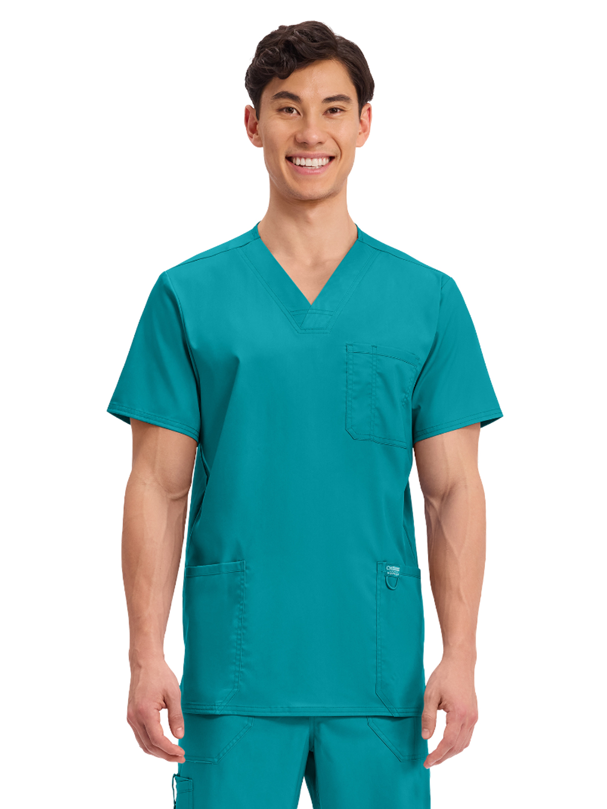 Cherokee - Workwear Revolution - Men's 3-Pocket V-Neck Top 77