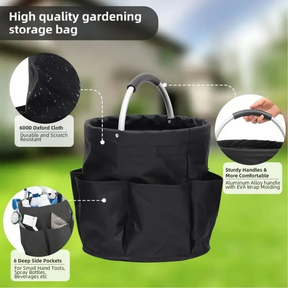 Foldable Garden Tool Storage Basket 9