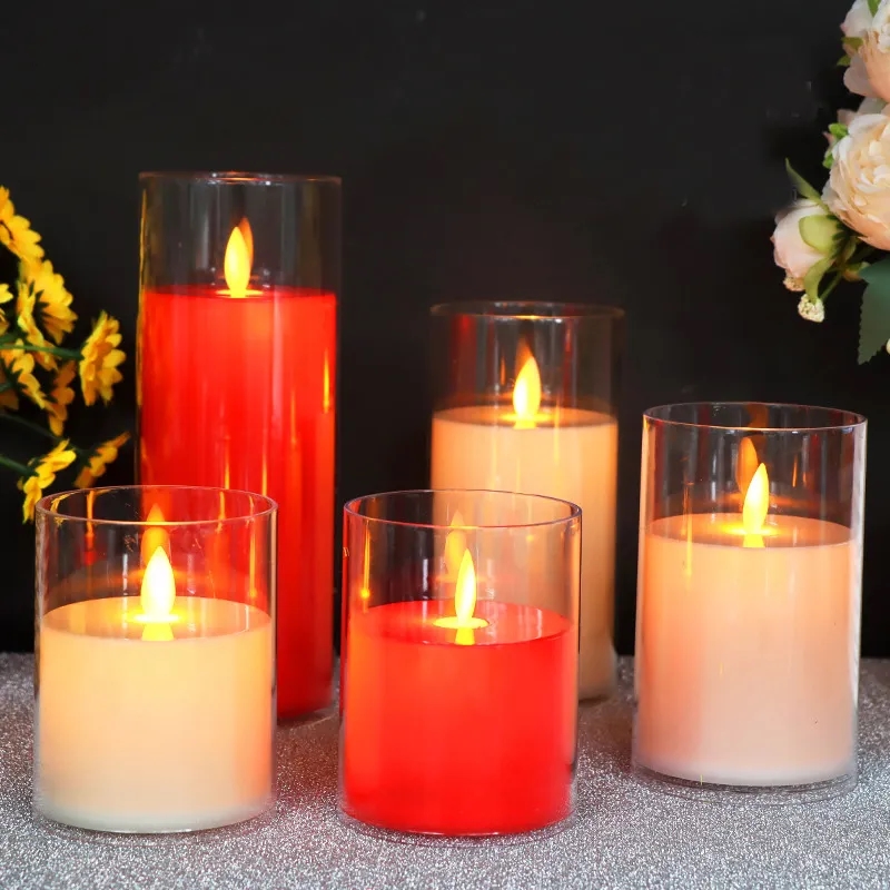 LED Mini Pillar Candles 3