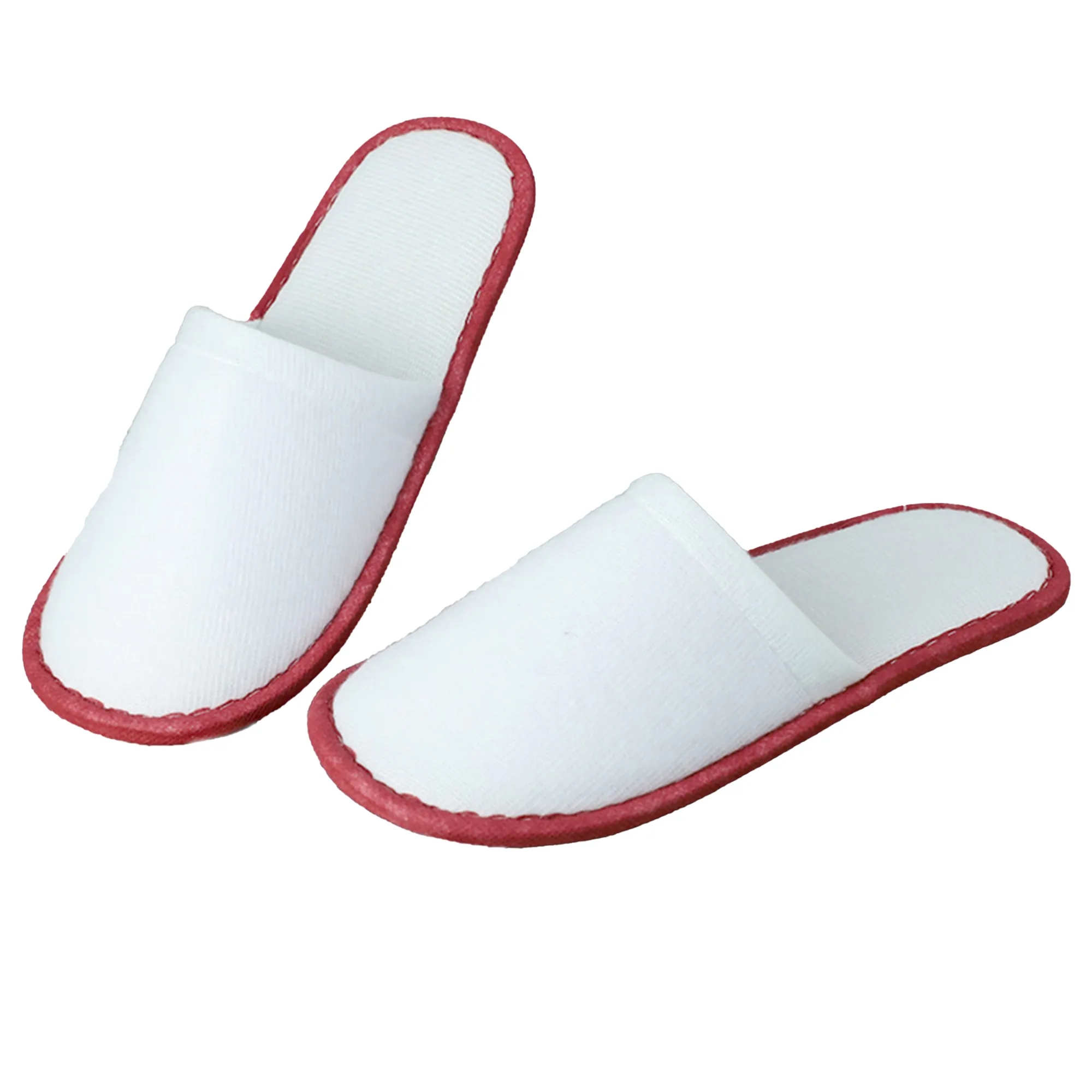 11" X 4.3" Simple Hotel Travel Disposable Slippers 9