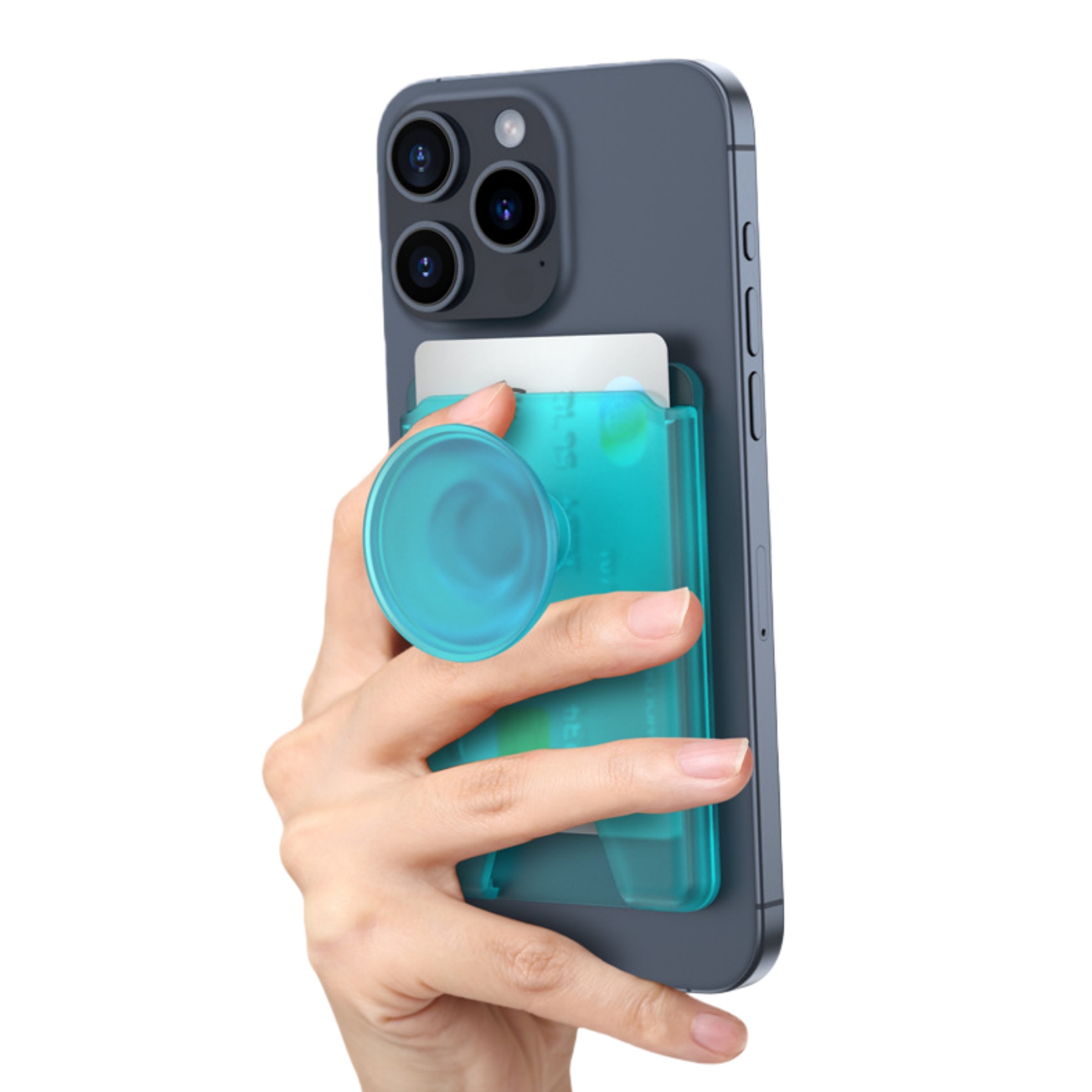 Magnetic Phone Grip and Stand with Card Holder 9