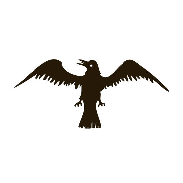 Special Historical Stick Flag - Raven 1