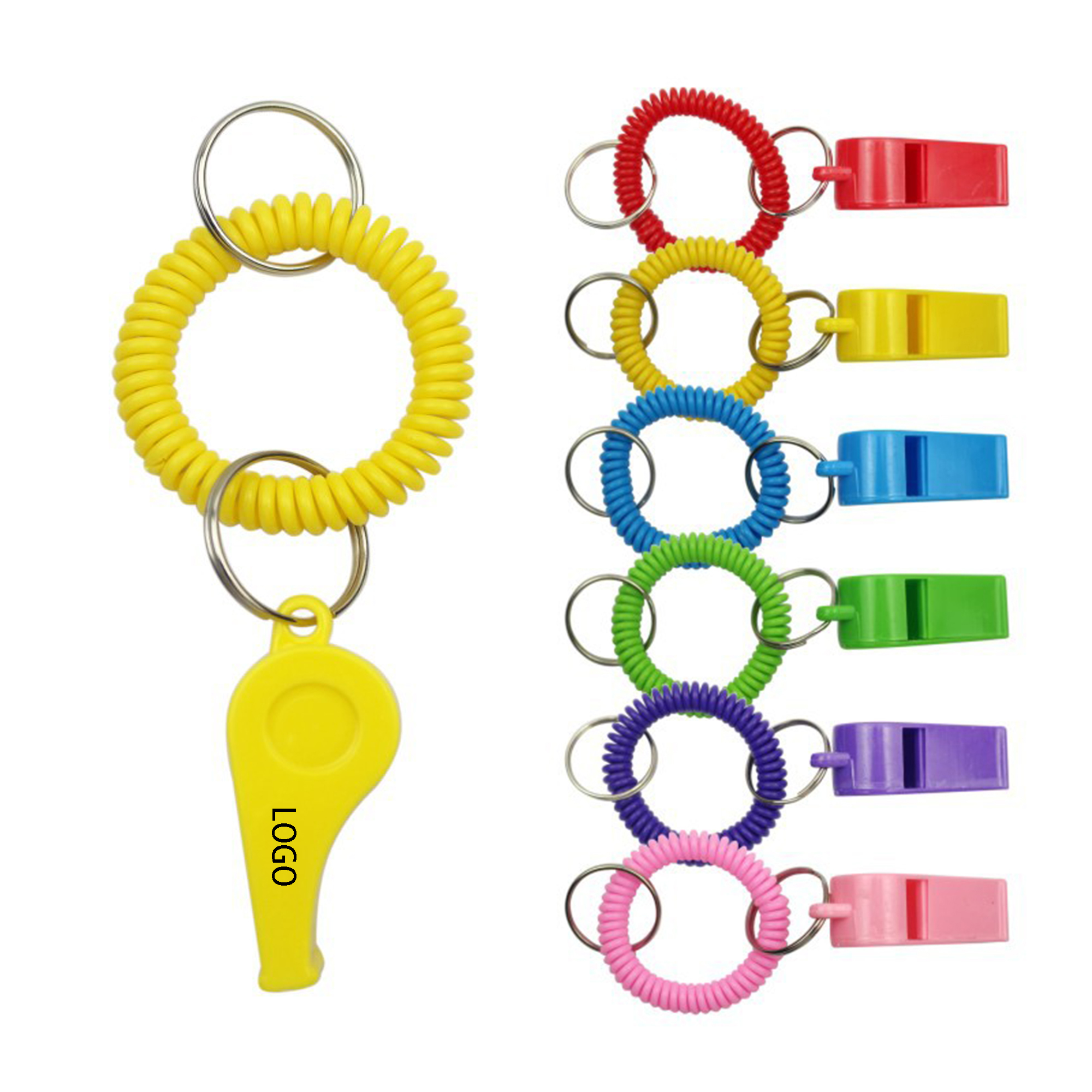 Multi-Colored Whistle 1