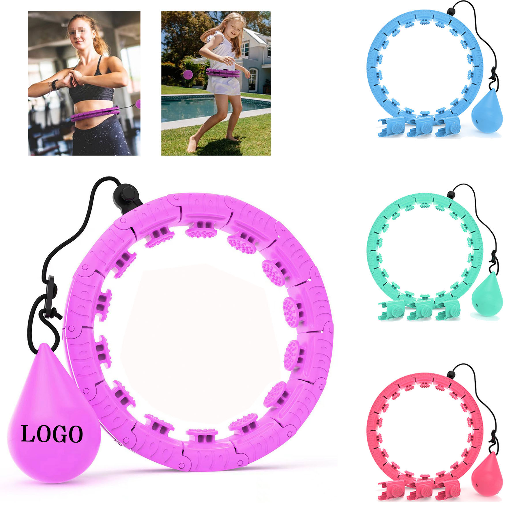 26 Links Weighted Hula Circle 4