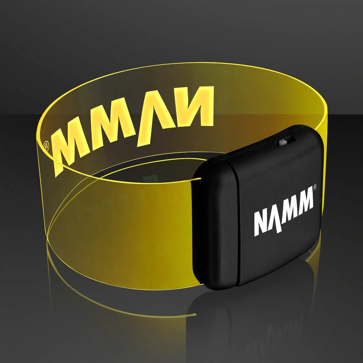 Cosmic Yellow LED Magnetic Clasp Bracelets 2