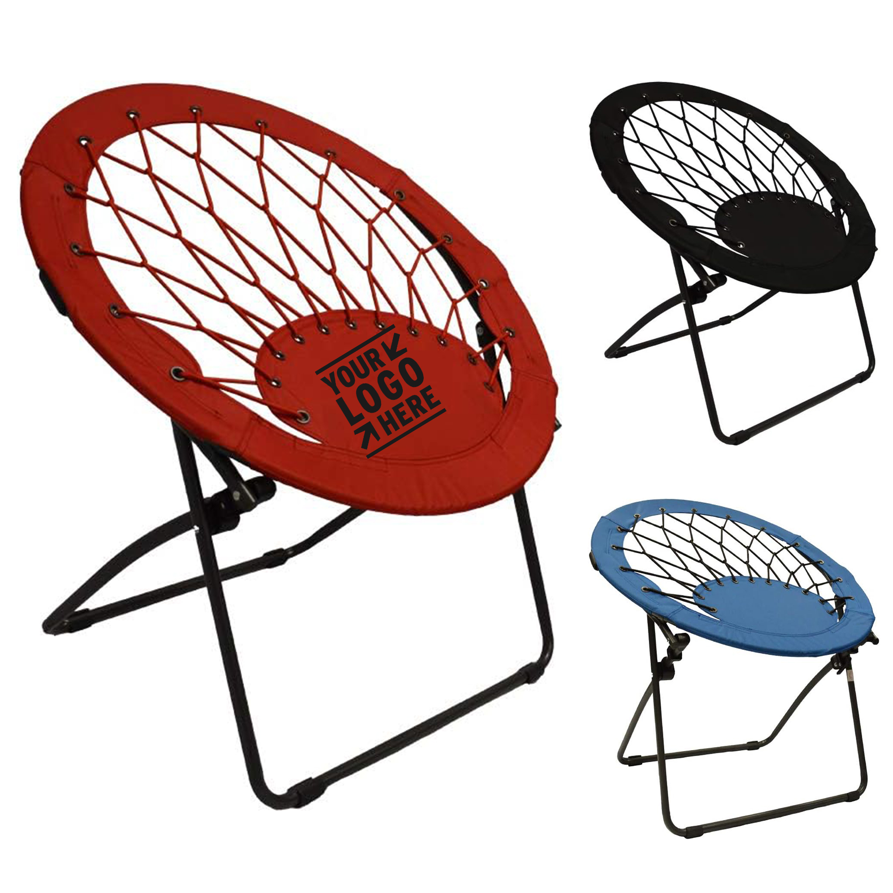 Portable Durable Folding Impact Bungee Chair 2