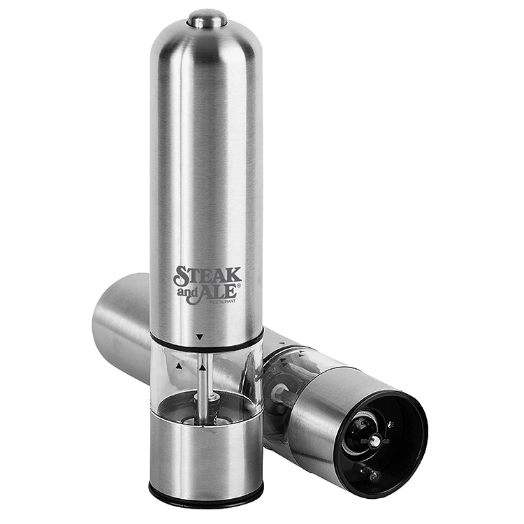 ELECTRIC SALT AND PEPPER GRINDER SET 2