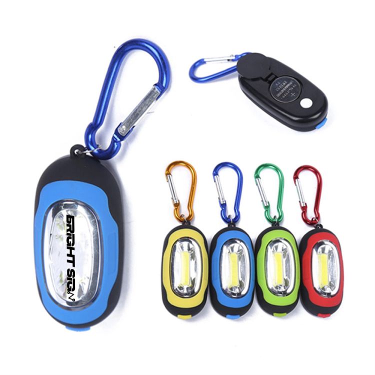 Ultra-Bright LED Carabiner Keychain Camping Light 1