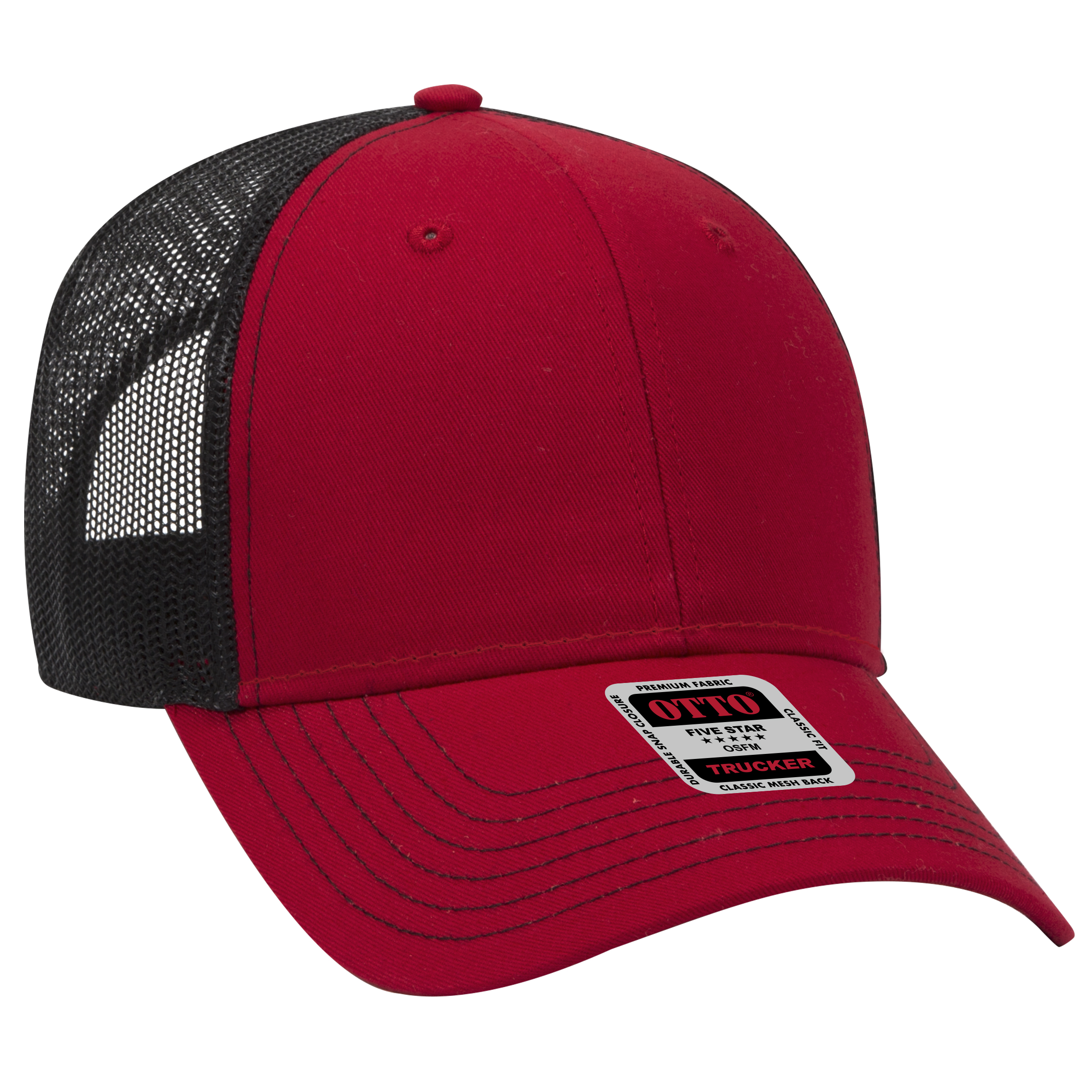 OTTO CAP® 6 Panel Low Profile Mesh Back Trucker Hat 288