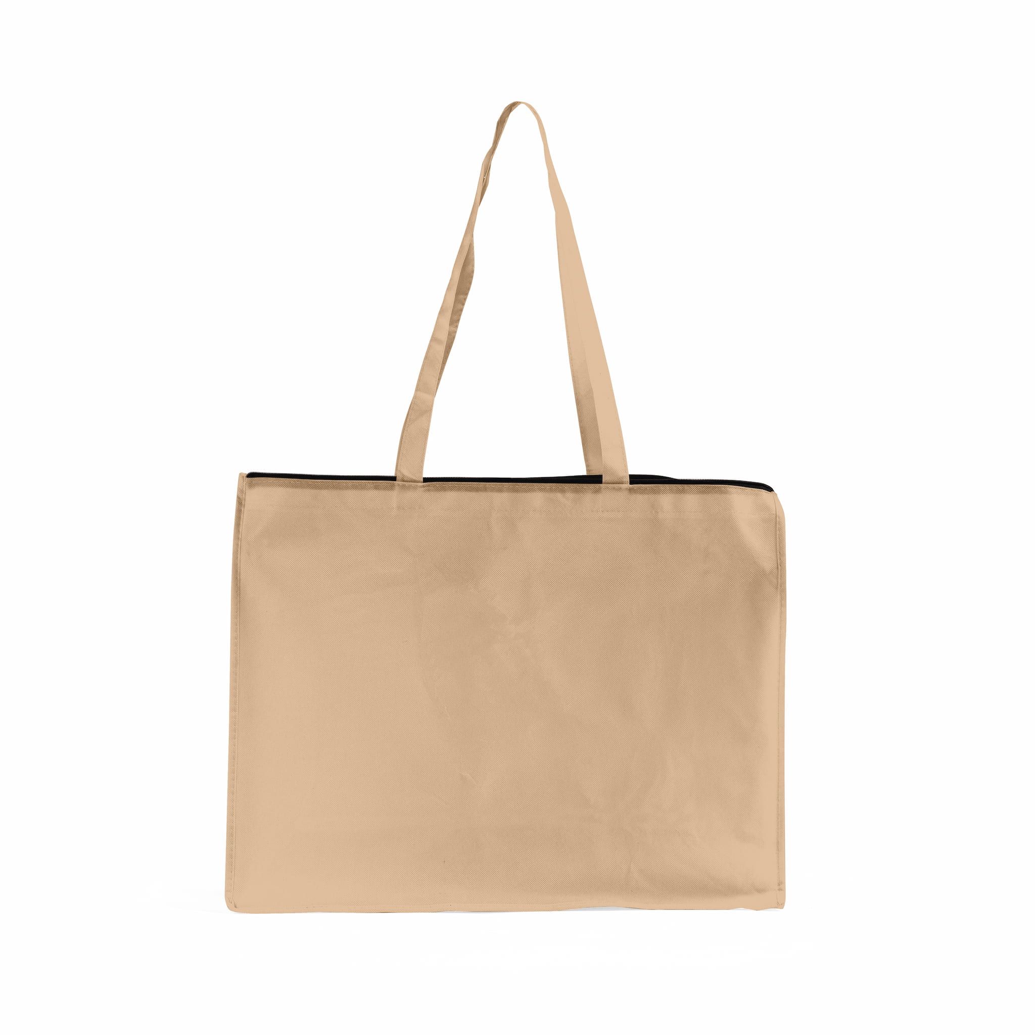 Carry All Zippered Non-Woven Tote Bag 12