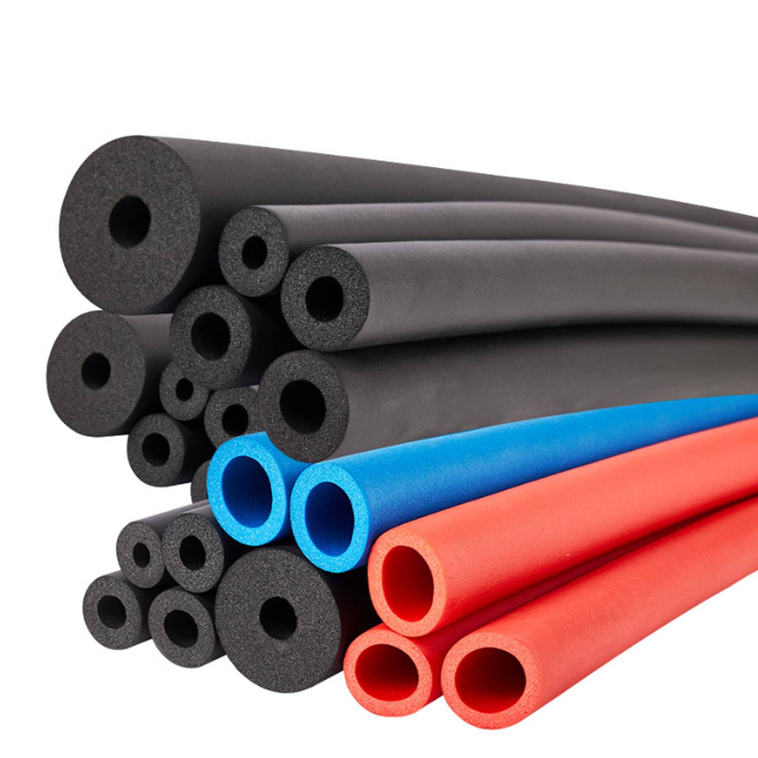 AC Copper Pipes Fireproof Sunproof Insulation Tube 9