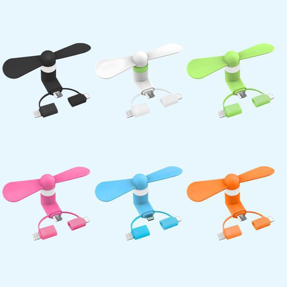 3-in-1 Mini Phone Fan 2