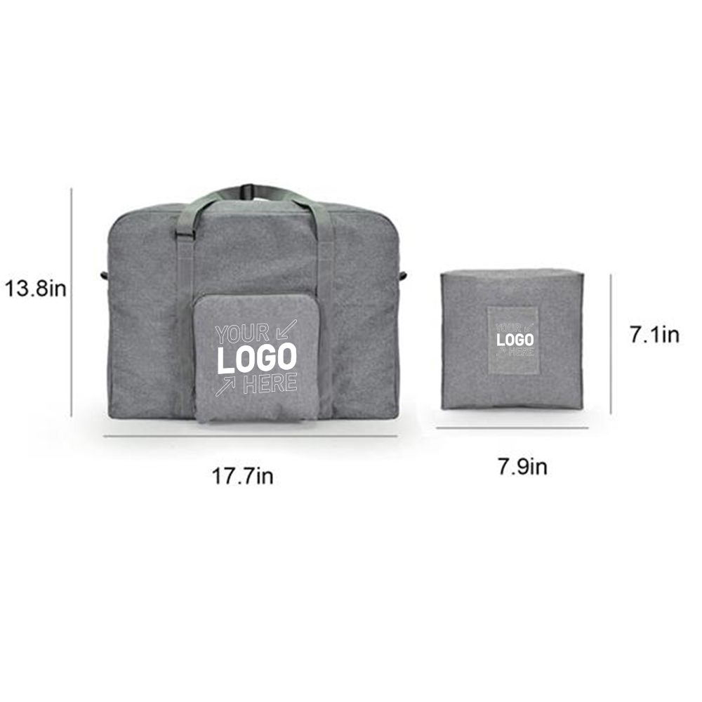 Foldable Travel Bag Luggage Storage for Sports Gym Nylon 3