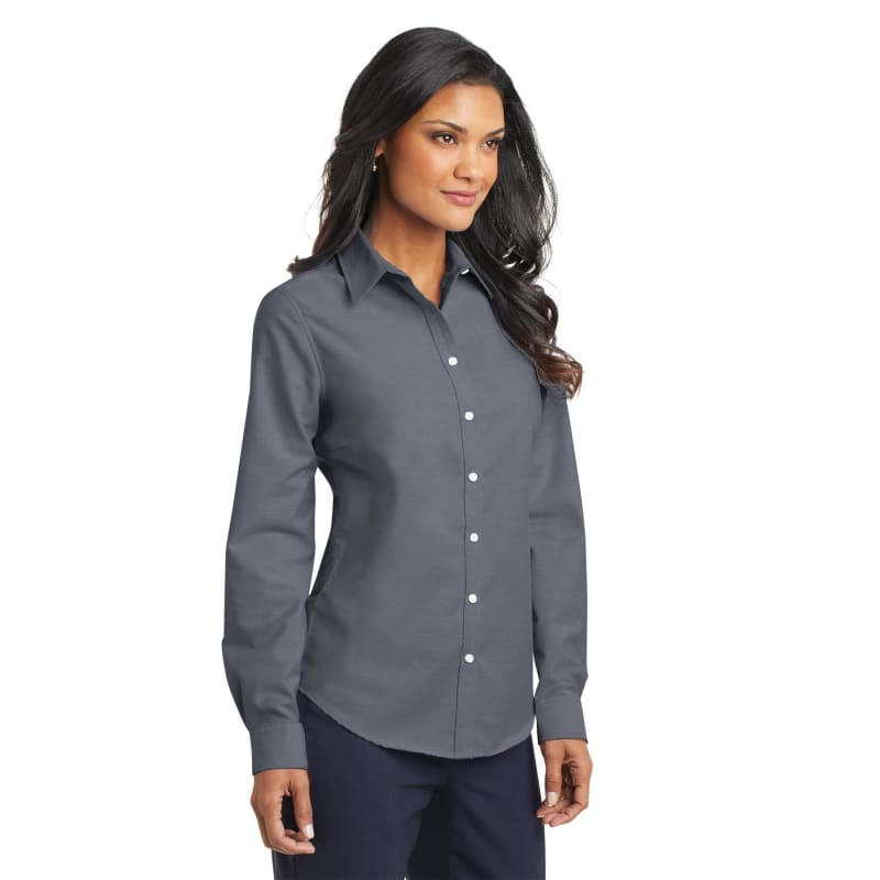 Port Authority Ladies SuperPro Oxford Shirt. 40