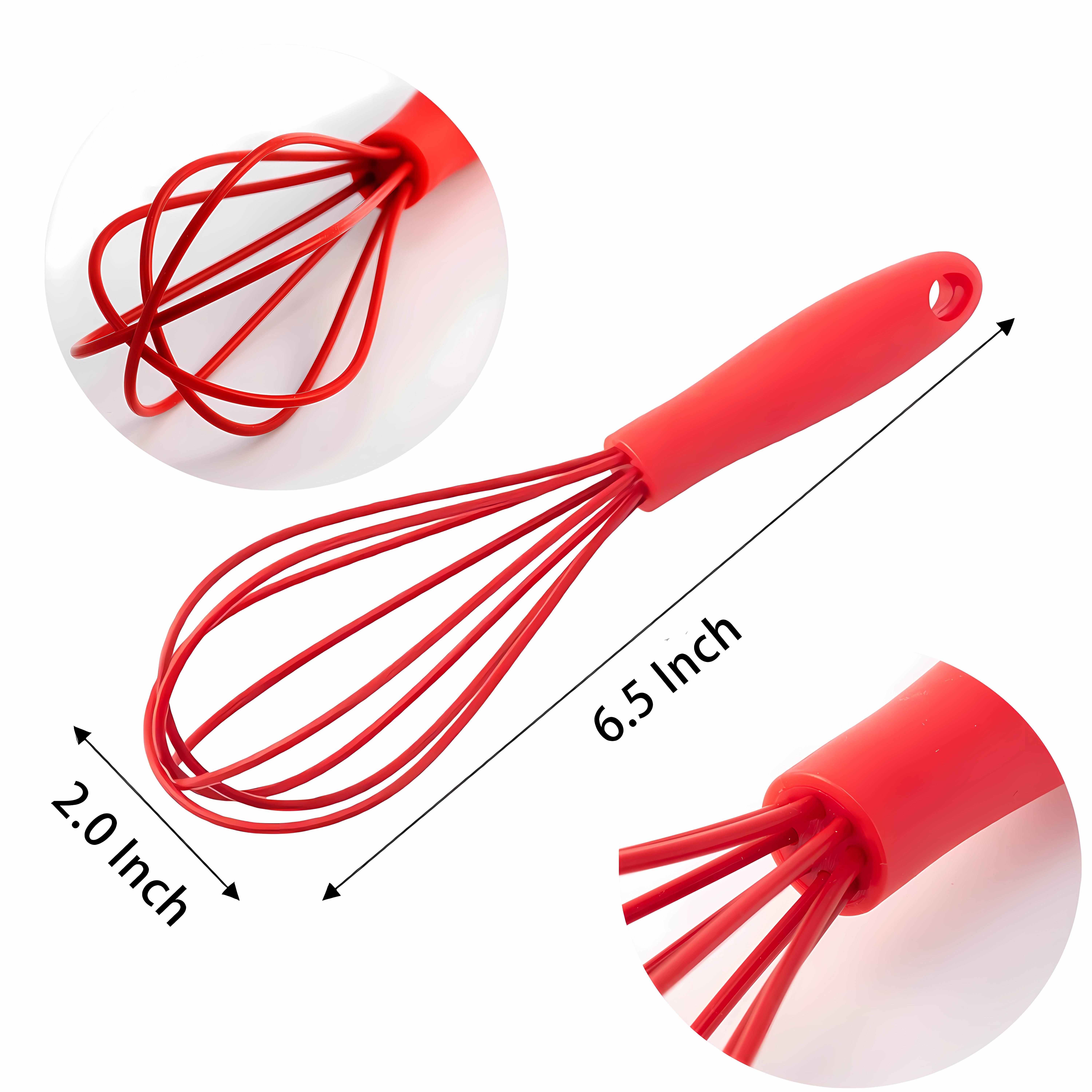 Kitchen baking cake silicone egg beater 2