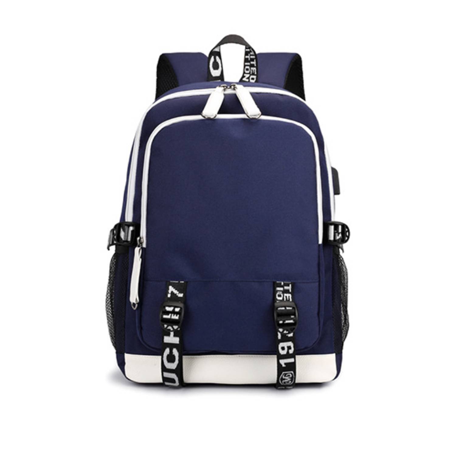 Oxford Cloth Backpack With USB Charging Port 6