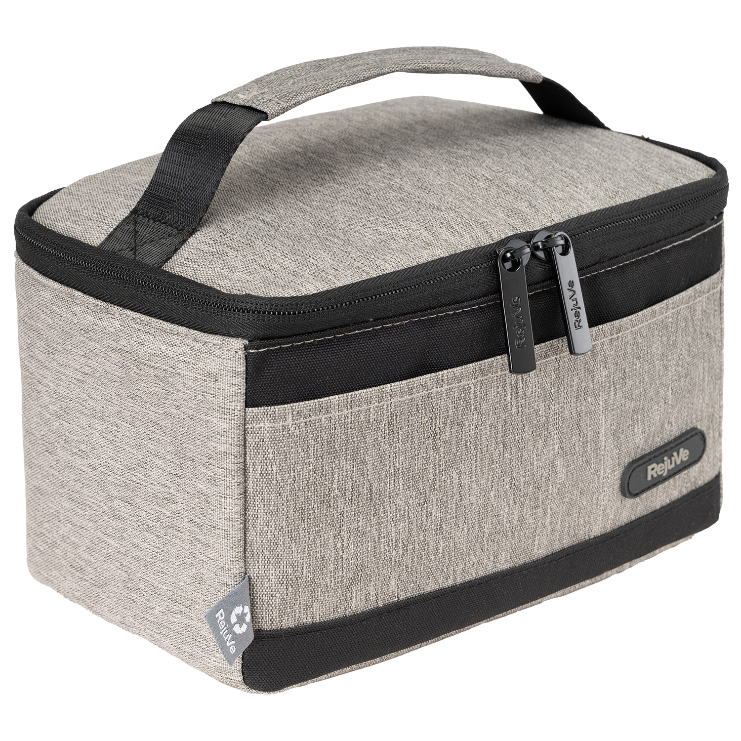 6-Can RejuVe® MILANO Recycled Heather Soft Pack Insulated Cooler Bag 1