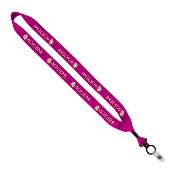 3/4" Polyester Lanyard with O-Ring 30