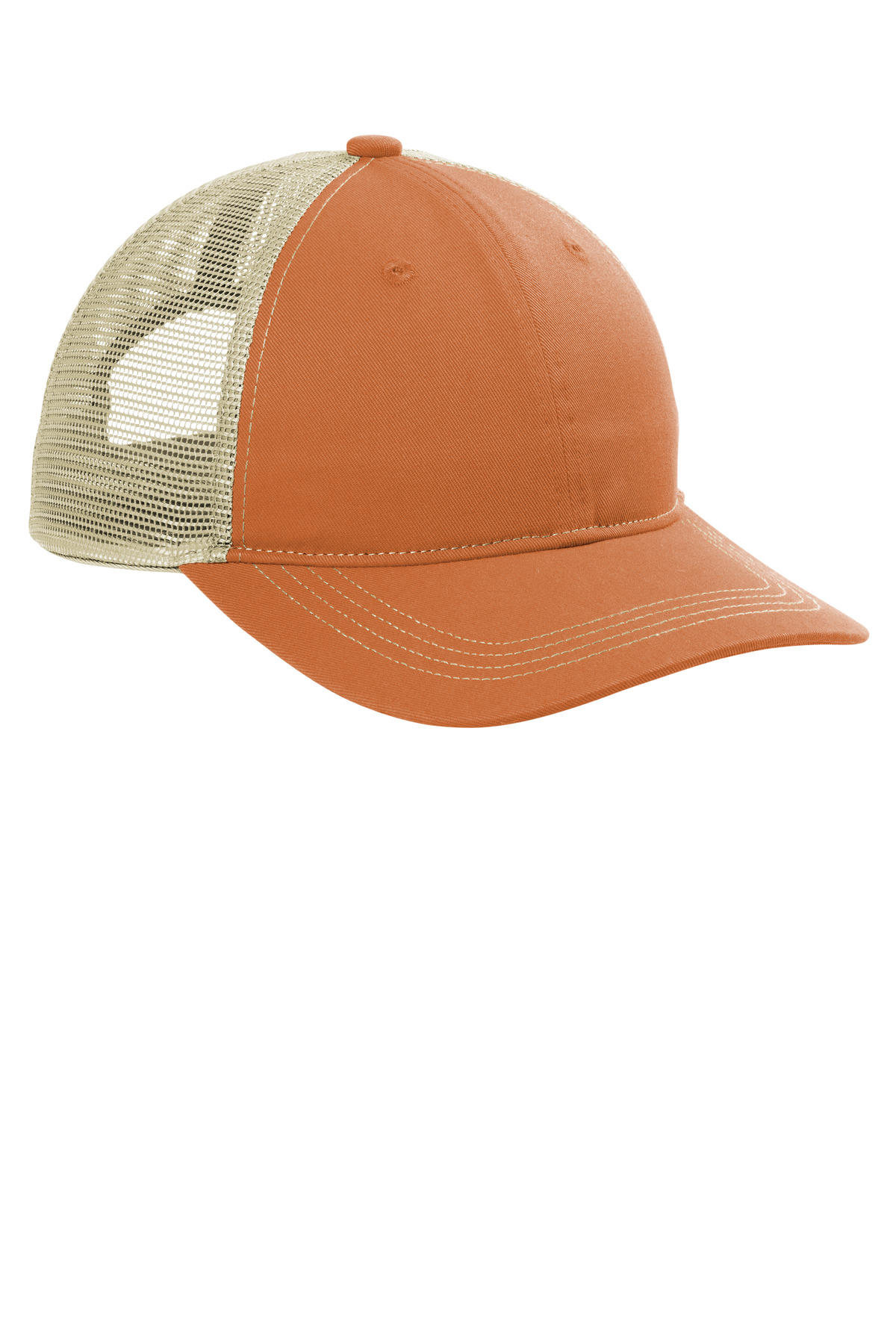Port Authority Unstructured Snapback Trucker Cap C409 33