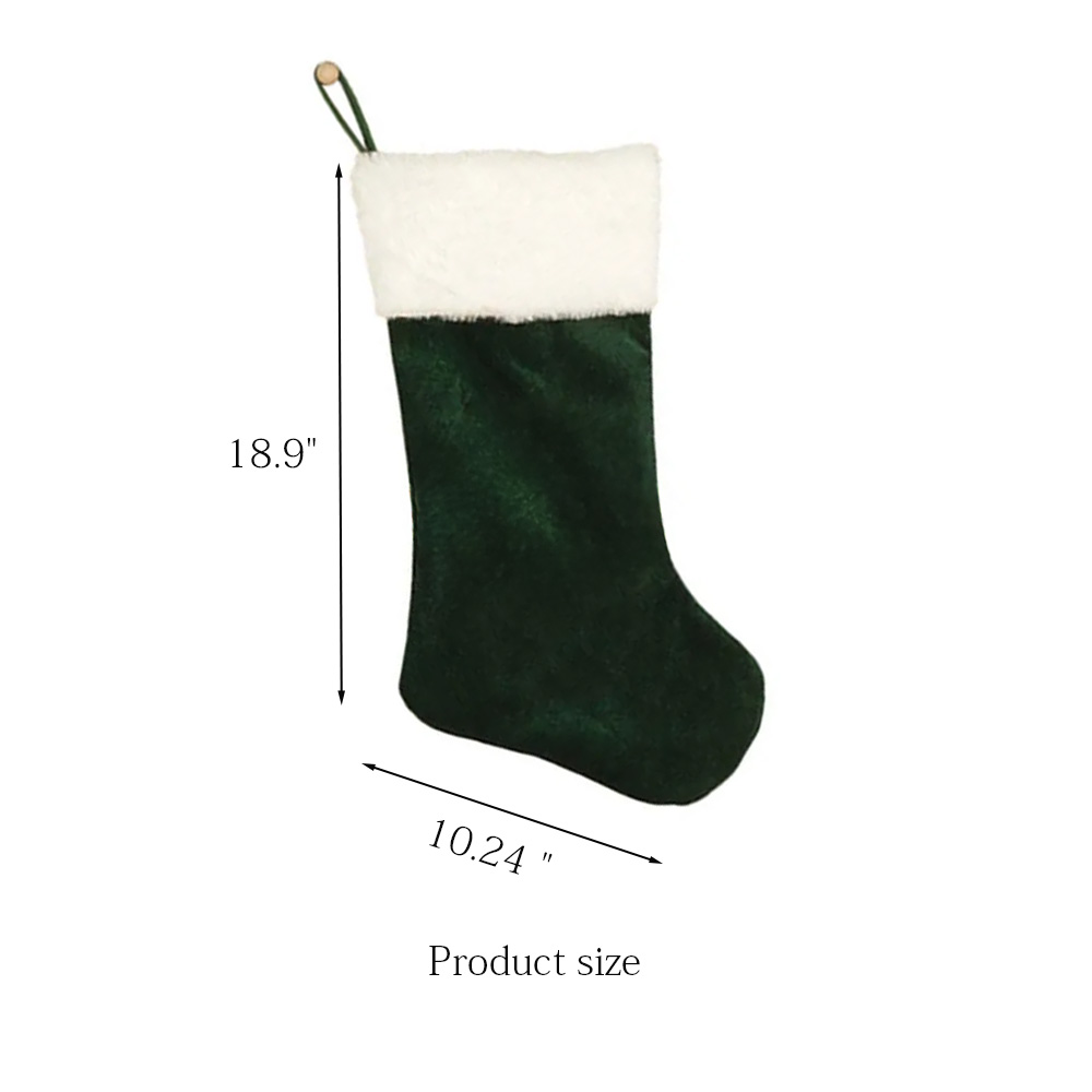 Velvet Christmas Stockings 5